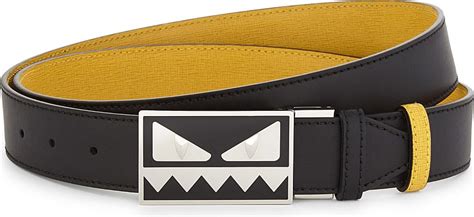 fendi monster belt price|authentic men's fendi belt.